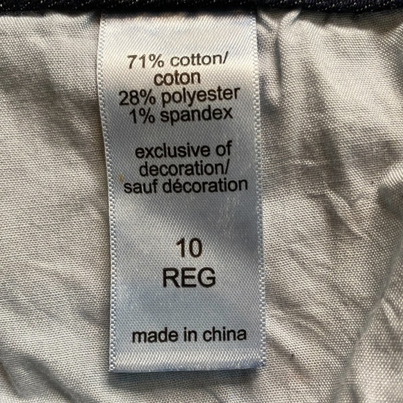 Maurices Slim Boot Denim Flex Jeans Sz.10 - Picture 10 of 10